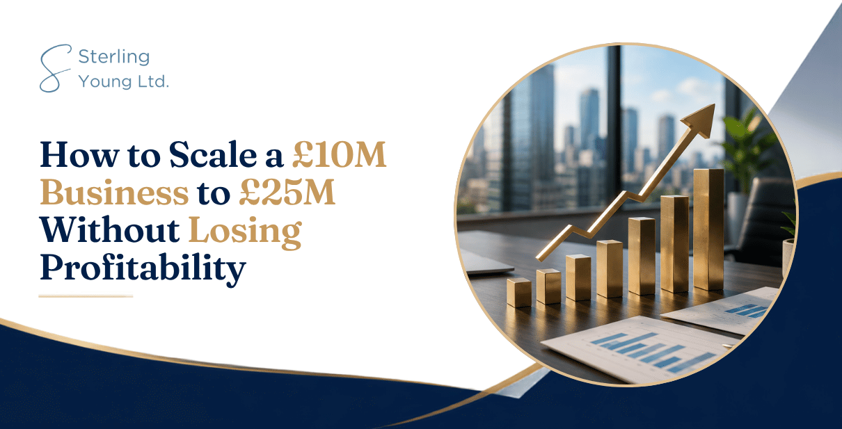 How to Scale a £10M Business to £25M Without Losing Profitability