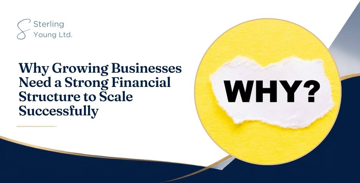 Why Growing Businesses Need a Strong Financial Structure to Scale Successfully